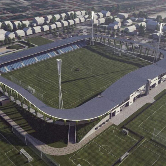 Ovako će izgledati stadion u Bjelovaru kada bude završen
