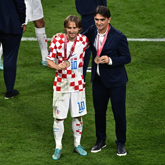 Luka Modrić i Zlatko Dalić, dobitna mundijalska kombinacija