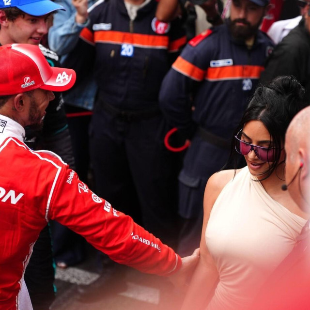 Lewis Hamilton i Kim Kardashian