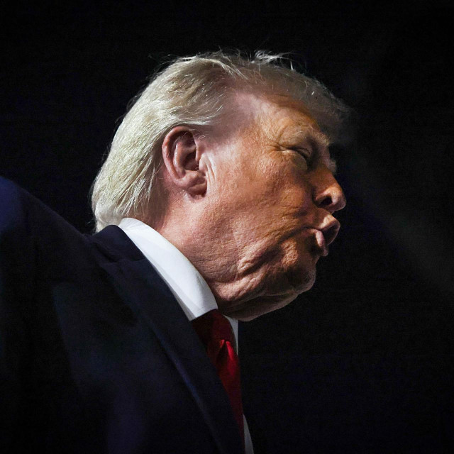Donald Trump na utakmici