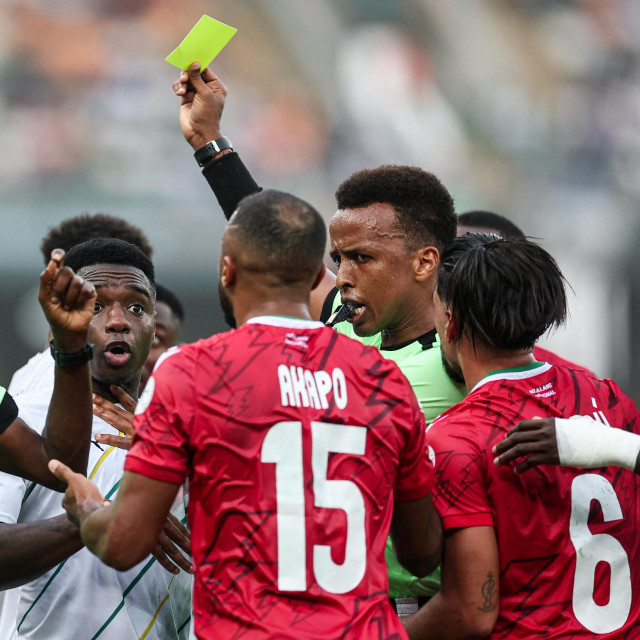 Omar Abdulkadir Artan u akciji tijekom Afričkog kupa nacija 2024.
