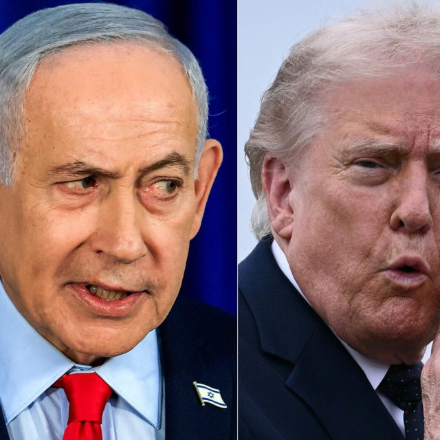 Benjamin Netanyahu i Donald Trump