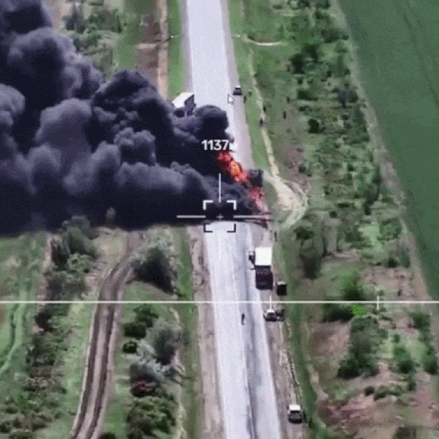 Napadi ukrajinskih dronova na rusku logistiku
