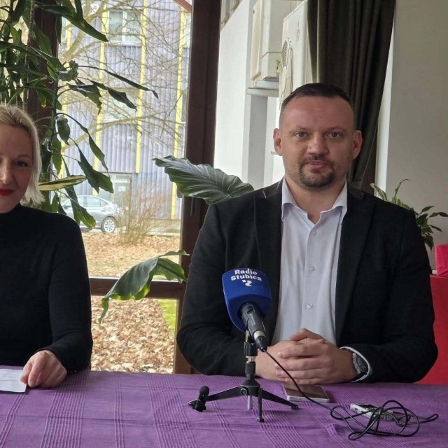 Maja Šijan, direktorica TZ Oroslavje i Viktor Šimunić