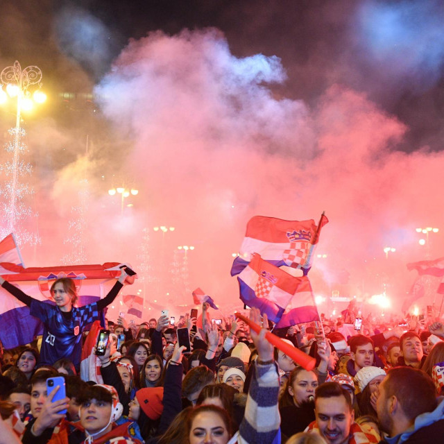 Hrvatski navijači 