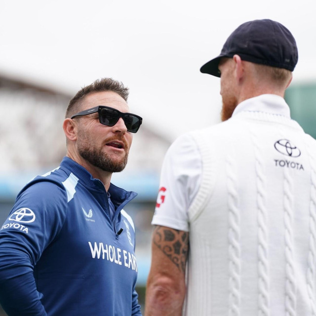 Izbornik Brendon McCullum i kapetan Ben Stokes