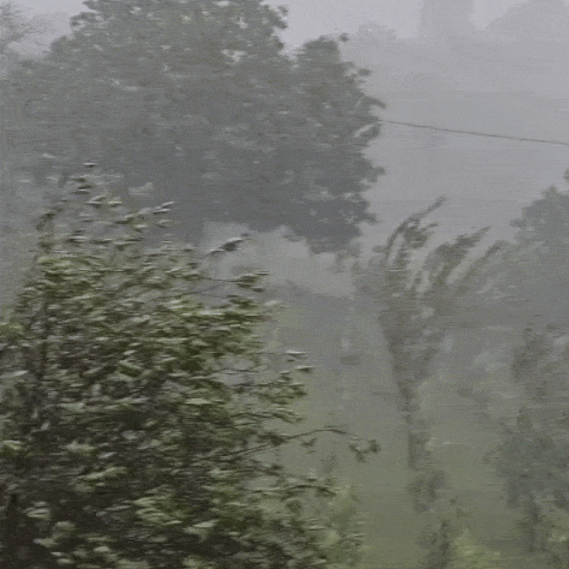 Grmljavinsko nevrijeme i tuča u Hrvacama