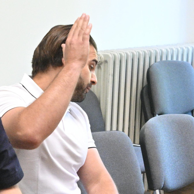Ermando Fernandez u sudnici Županijskog suda u Zagrebu 