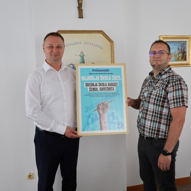 Župan Marko Marušić i ravnatelj Goran Krušić