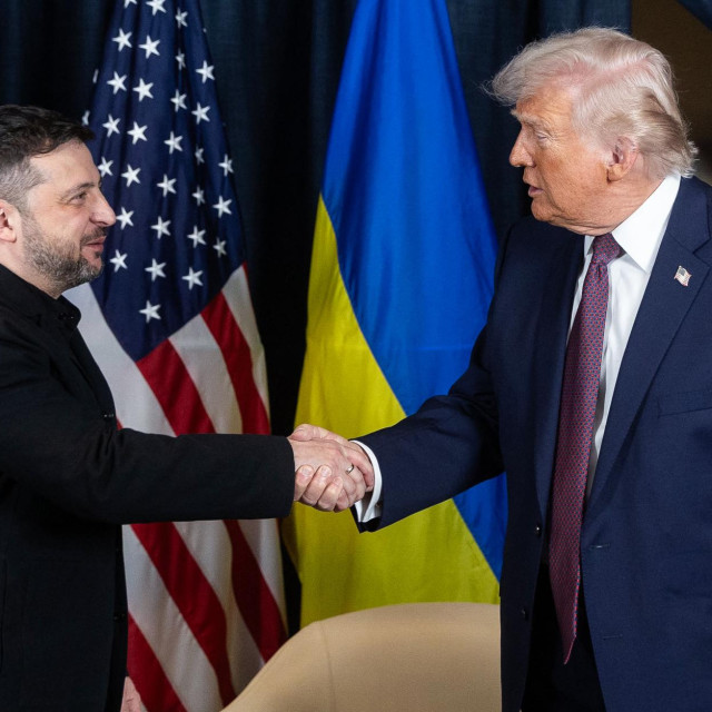 Volodimir Zelenski, Donald Trump
