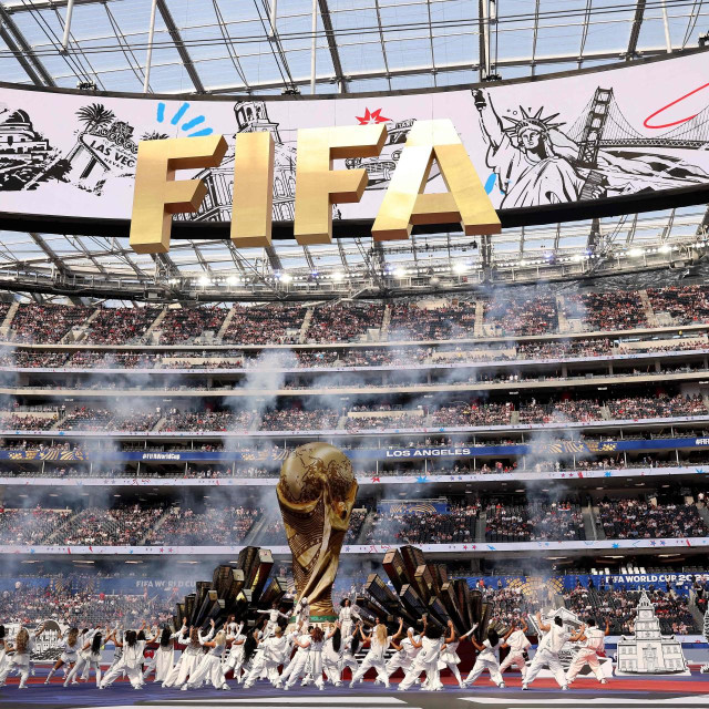 Organizirati svečanost otvaranja i utakmicu na SoFi stadionu bilo bi daleko teže s mjerama osiguranja kakve su potrebne kad dolazi američki predsjednik