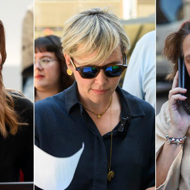 Sabina Glasovac (SDP); Ivana Kekin (Možemo!); ministrica zdravstva Irena Hrstić