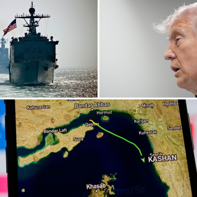 Hormuški tjesnac, Donald Trump