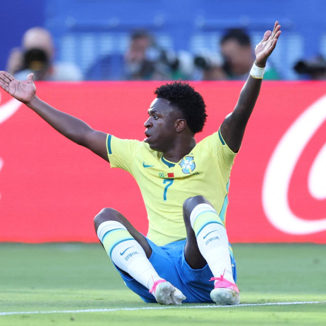 Vinicius Junior na utakmici Brazila i Maroka