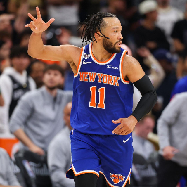 Jalen Brunson tijekom pete utakmice finalne serije protiv San Antonio Spursa