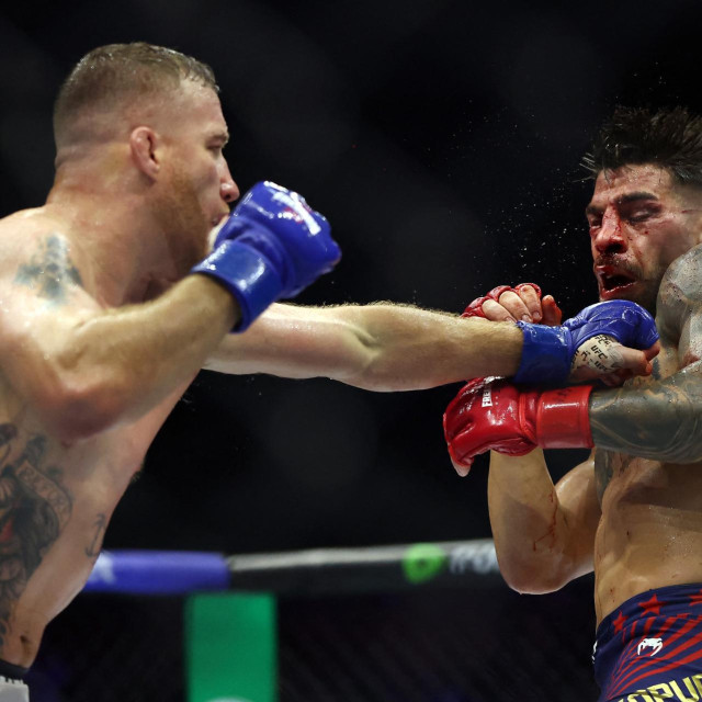 Justin Gaethje i Ilia Topuria 