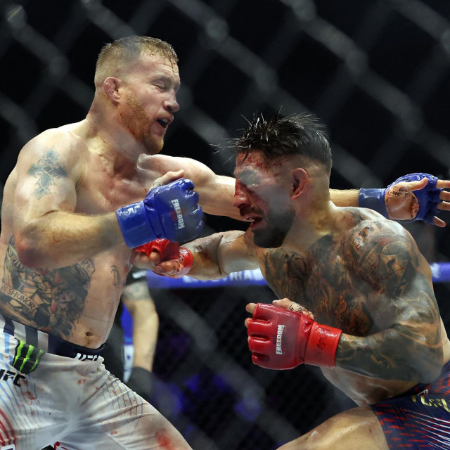 Justin Gaethje i Ilia Topuria 