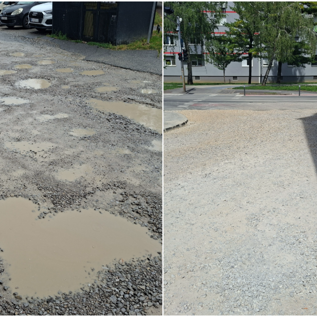 ”Before and after” Kostelske ulice nakon teksta Jutarnjeg