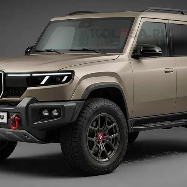 BMW G74, neslužbeni render
