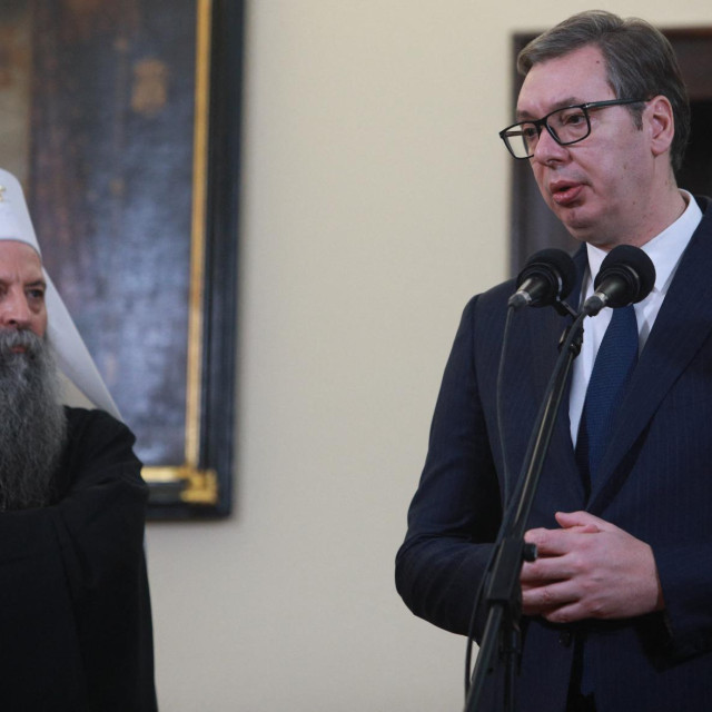 Porfirije i Aleksandar Vučić