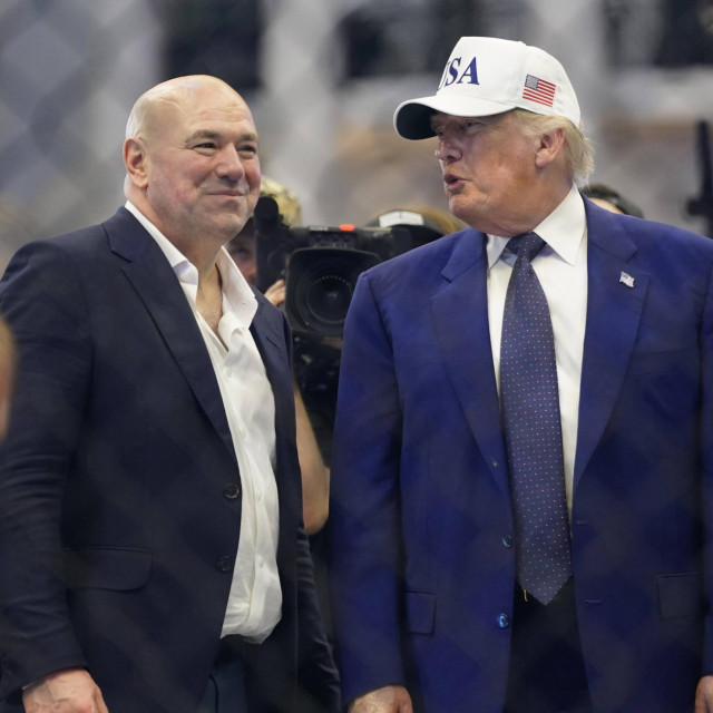 Dana White i Donald Trump