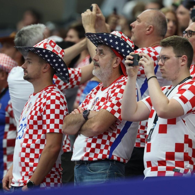 Hrvatski navijači u Dallasu