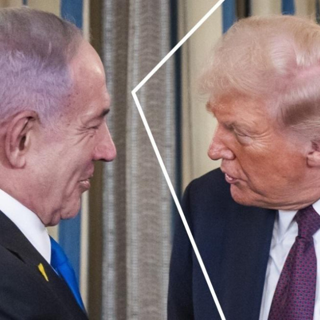 Izraelski premijer Benjamin Netanyahu i američki predsjednik Donald Trump