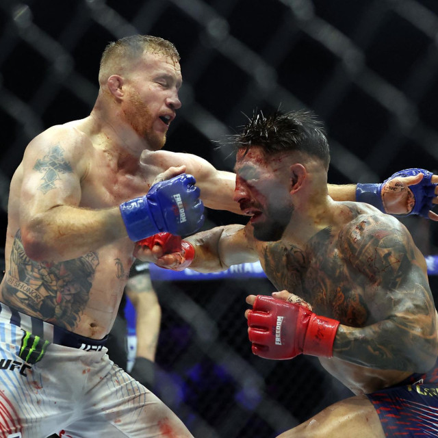 Justin Gaethje i Ilia Topuria