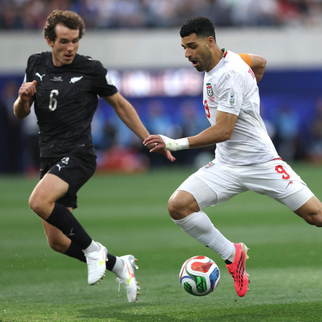 Mehdi Taremi na utakmici Irana i Novog Zelanda