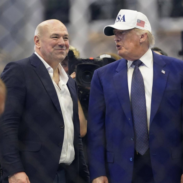 Dana White i Donald Trump