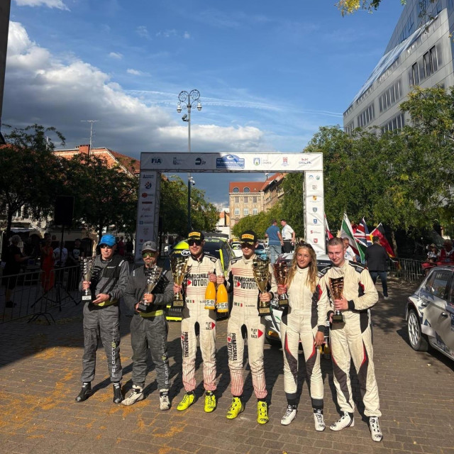 2026 52. Delta Rally pobjedničko postolje