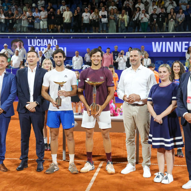 Pobjednička garnitura na 35. Plava Laguna Croatia Openu u Umagu 