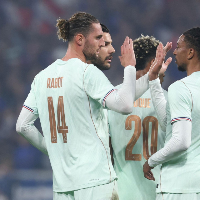 Adrien Rabiot i suigrači