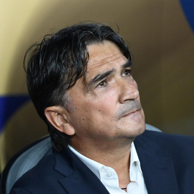 Izbornik Zlatko Dalić tijekom utakmice protiv Engleske