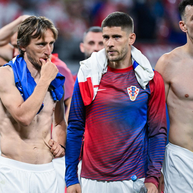 Luka Modrić, Andrej Kramarić i Ivan Perišić