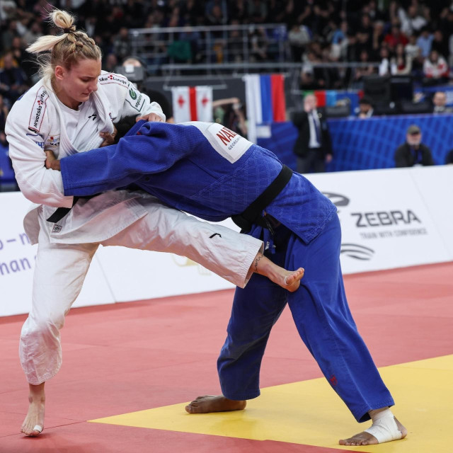 Lara Cvjetko (bijeli kimono) - dobar start na putu prema Kaliforniji 2028.