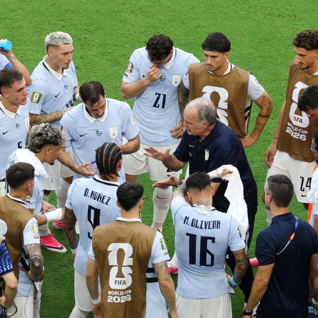 Iskusni Marcelo Bielsa mobilizirao je igrače Urugvaja 