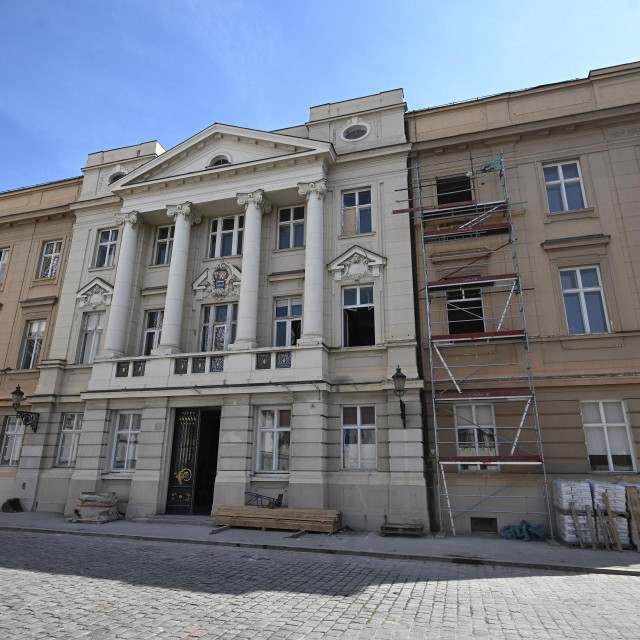 Obnova zgrade Sabora