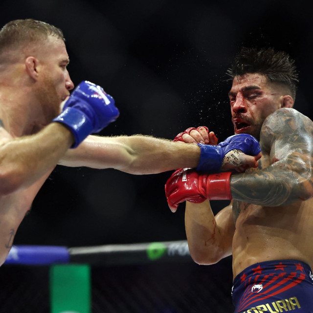 Justin Gaethje (lijevo) vs. Ilia Topuria (desno) | UFC Freedom 250