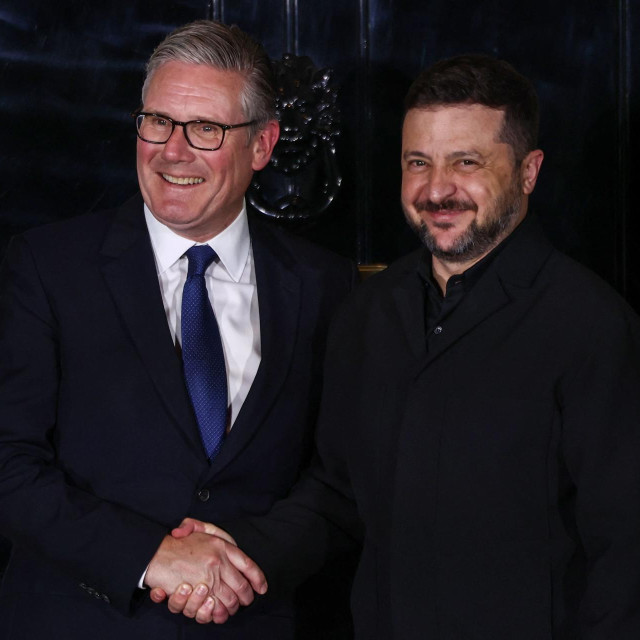 Britanski premijer na odlasku Keir Starmer i ukrajinski predsjednik Zelenski sastali su se 7. lipnja 2026. u Londonu