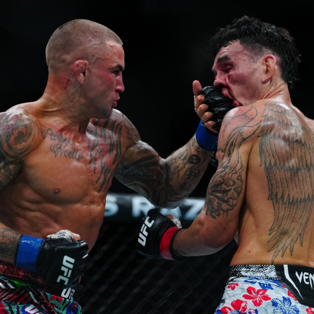 Dustin Poirier i Max Holloway