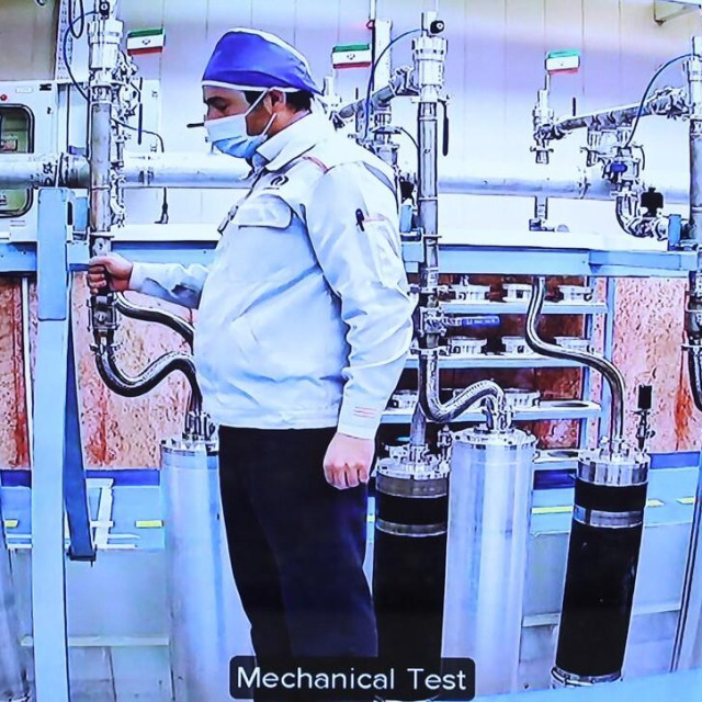 Iran nuklearna elektrana centrifuge