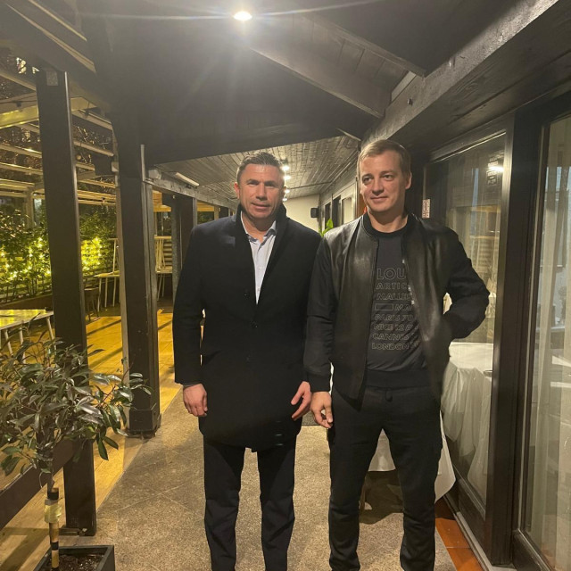 Ivica Pirić (lijevo) i Volodimir Nosov spremni su za veliko jačanje Hajduka