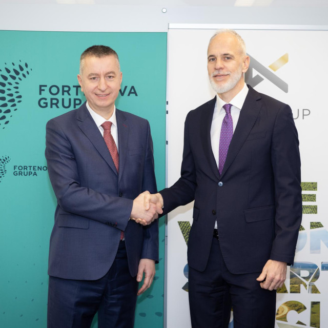 Fabris Peruško, glavni izvršni direktor Fortenova grupe, i Mihailo Janković, generalni direktor MK Group
