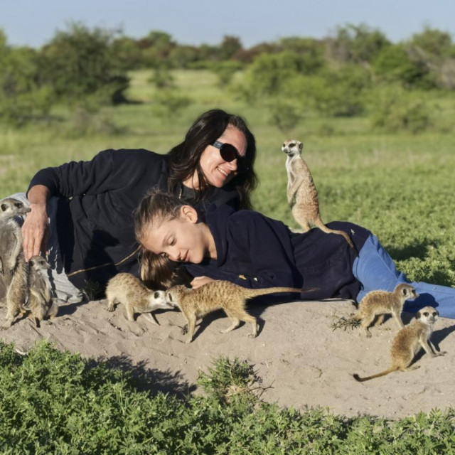 Dvina Meler Merkati, Makgadikgadi Pans nacionalni park (Bocvana)