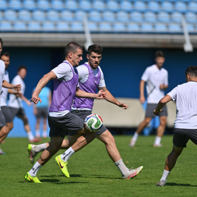 Trening u Kampu za igrače bez ugovora