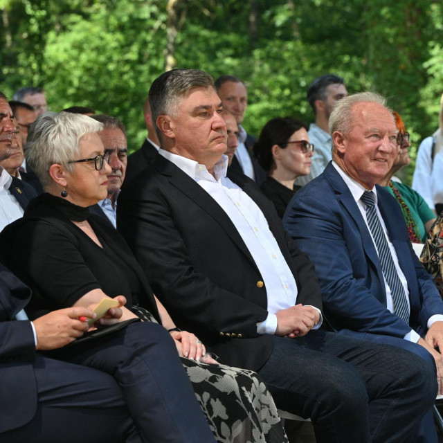 Alen Ružić, Vesna Bedeković, Zoran Milanović i Franjo Habulin