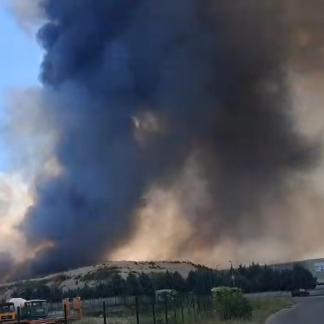 Veliki požar u Mostaru