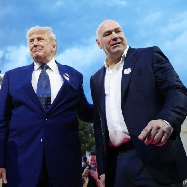 Donald Trump i Dana White 