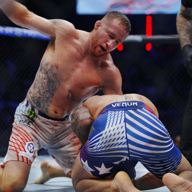 Justin Gaethje i Ilia Topuria 